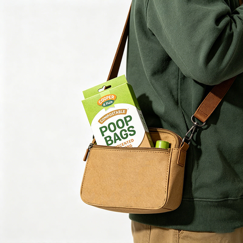 100 Tie-Handle Dog Poo Bags