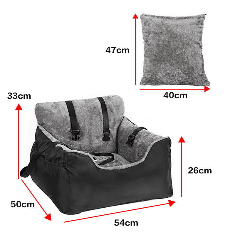 Dog Car Booster Seat for Small Dogs & Cats